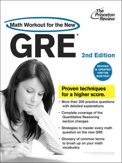Title details for Math Workout for the New GRE by Princeton Review - Available